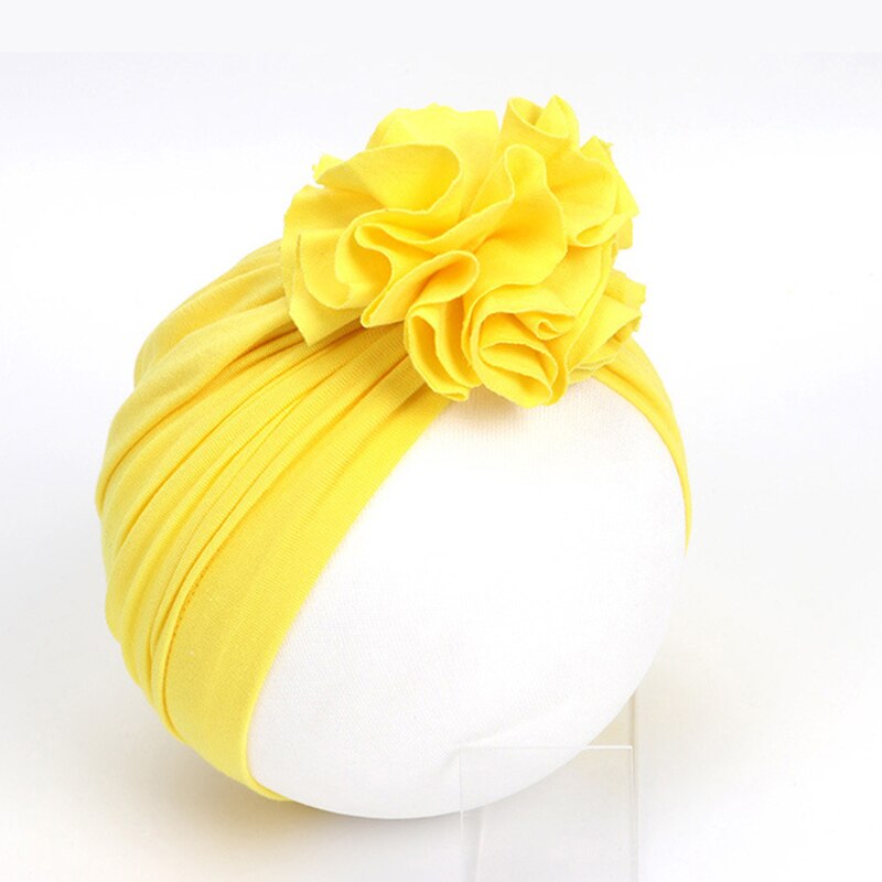16 farver baby pandebånd turban blomster piges hår tilbehør til børn blød turban hårbånd pandebånd børn hovedbeklædning