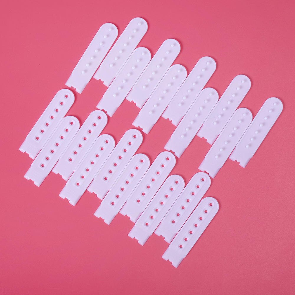 10Pcs Snapback Strap Vervanging Met 7 Gaten Kleurrijke Hoed Reparatie Sluiting Gesp Clip Extender Voor Baseball Cap Hoed Accessoires
