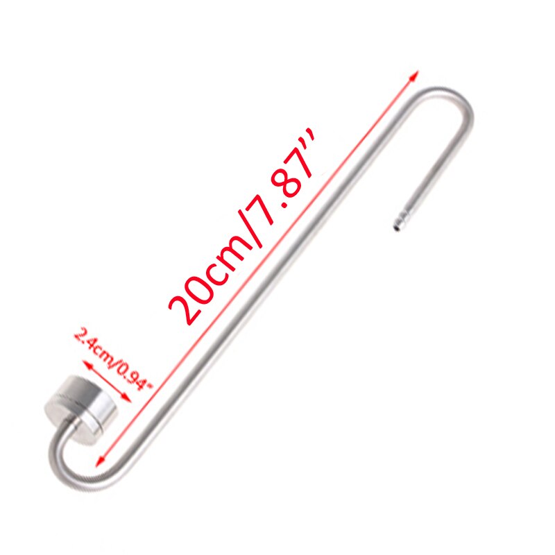 Aquarium Ultra Thin Stainless Steel CO2 Diffuser Excellent CO2 Dissolve Rate: S200
