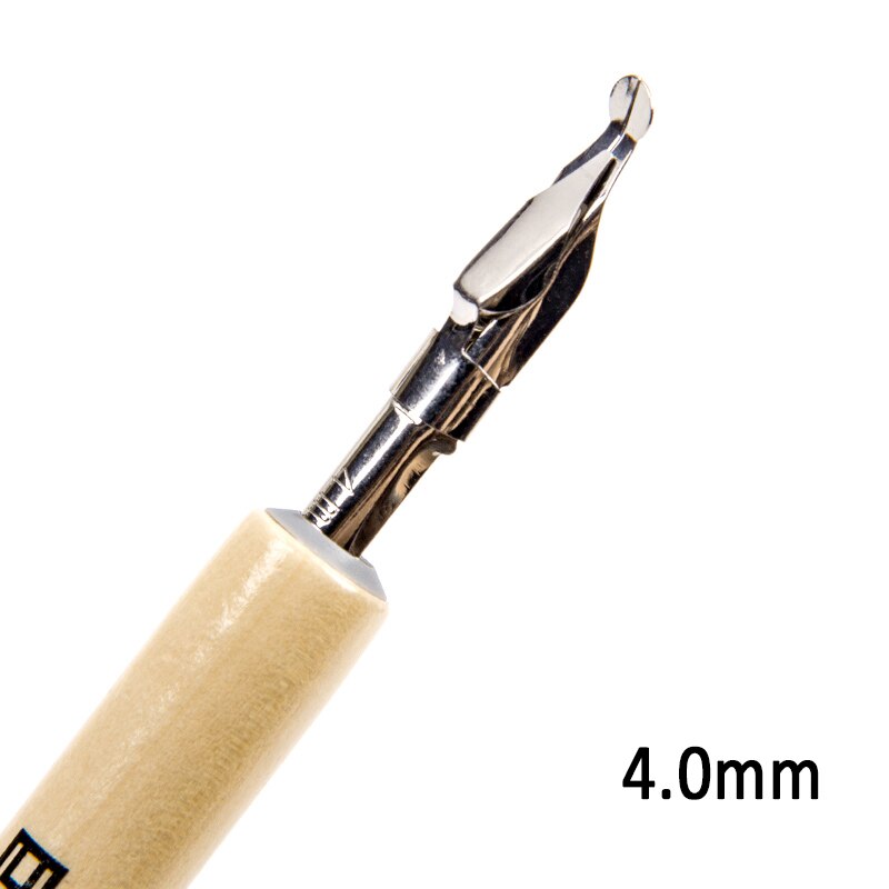Lifemaster jujiang nib pen / springvand dip pen rundt tip til kalligrafi / tegneserie maleri / musikalsk notation kunst: 4mm