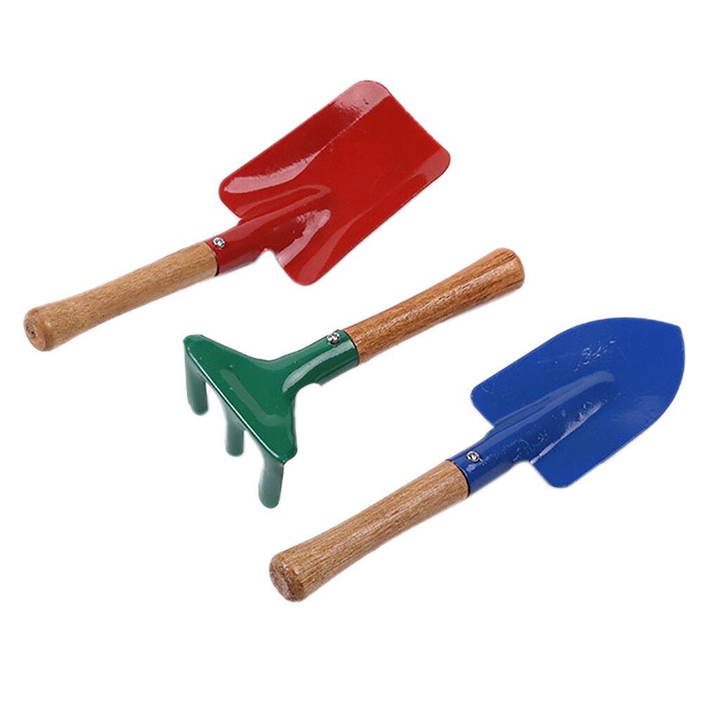 Three-piece Set Gardening Tools Mini Small Shovel Gardening Small Rake: Default Title