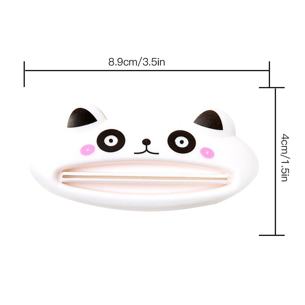 Cartoon Toothpaste Tube Rolling Holder Squeezer Toothpaste Face Cleanser Plastic Dispenser