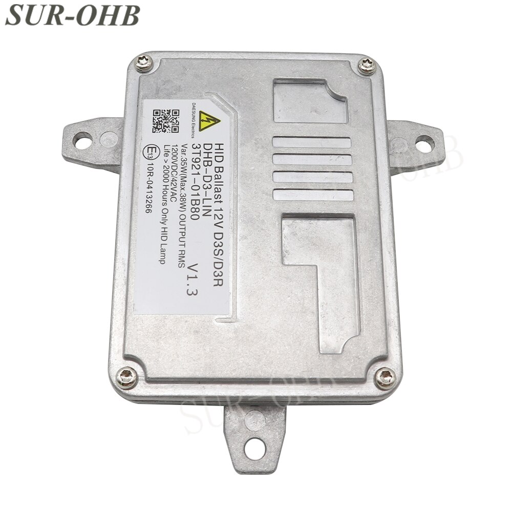 Oem D3S D3R 3T921-01B80 Xenon Koplamp Ballast Control Unit DHB-D3-LIN 3T92101B80 Hid Module 35W 12V DHBD3LIN Voor MK3 Auto