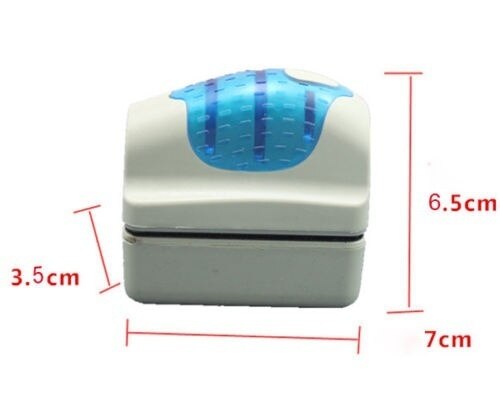 Fish Tank Glasschraper Cleaner Floating Aquarium Cleaner Super Magnetische Schoon Borstel Aquarium
