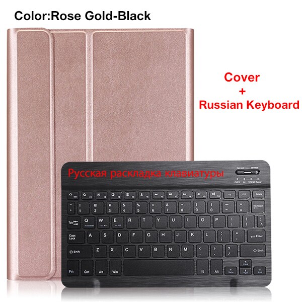 Bluetooth keyboard tablet case for Samsung Galaxy Tab A 10.1 SM-T510 SM-T515 T510 T515 wireless keyboard tablet cover: SM T515 DYBTRU MGJ