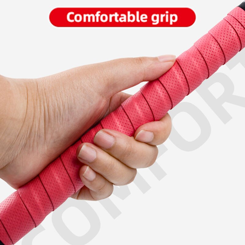 1Pcs Dry Tennis Racket Grip Anti Skid Sweat Absorbed Wraps Taps Badminton Grips Racquet Vibration Overgrip Sweatband Sports