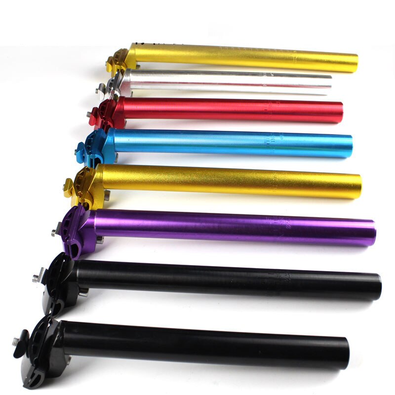 27.2x300MM sztyca martwa prędkość sztyca podsiodłowa całkowicie aluminiowa rura siodłowa skuter sztyca akcesoria rowerowe