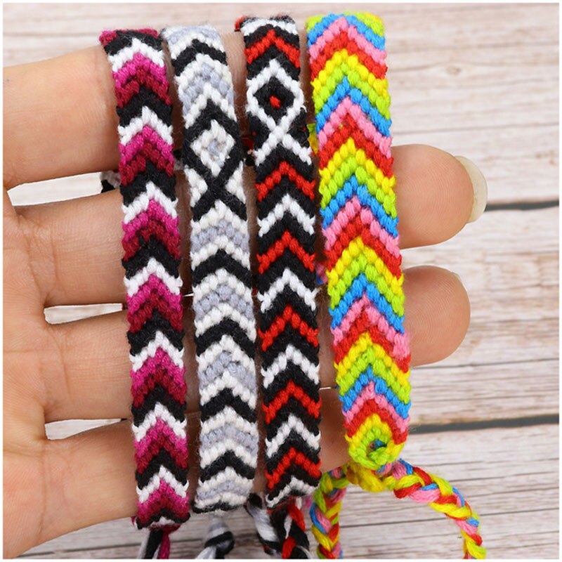 Bohemen Handgemaakte Touw Armbanden Verstelbare Lgbt Braslet Yoga Meditatie Sieraden Accessoires Tibetaanse Armband Homme Vrouwen Pulseras