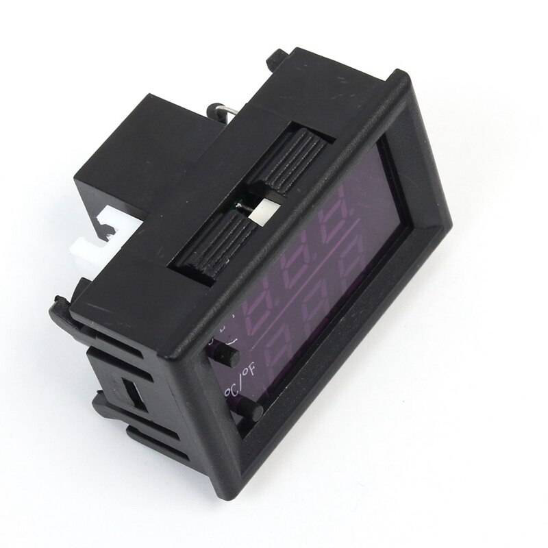 Dc 12V Micro- Computer Electronic Thermostat Temperature Controller Switch Adjustable Digital Led Display ligent