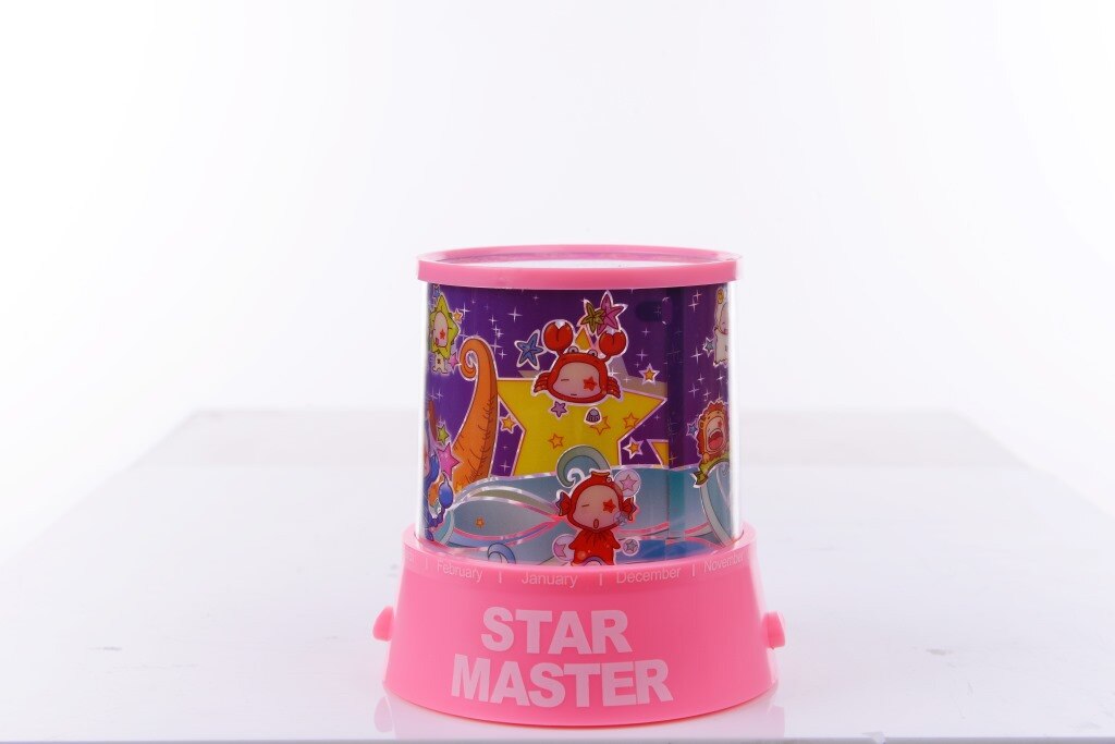Rotating LED night light projector star sky master projection lamp children room decorative