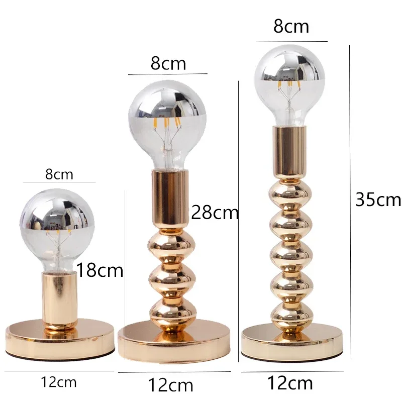 nordisch LED Schreibtisch Lampe für Schlafzimmer Nacht Bar Koreanische eins Stil Tisch Dekor Jahrgang Nachtlicht Bauhaus Lampen Neuheit Beleuchtung