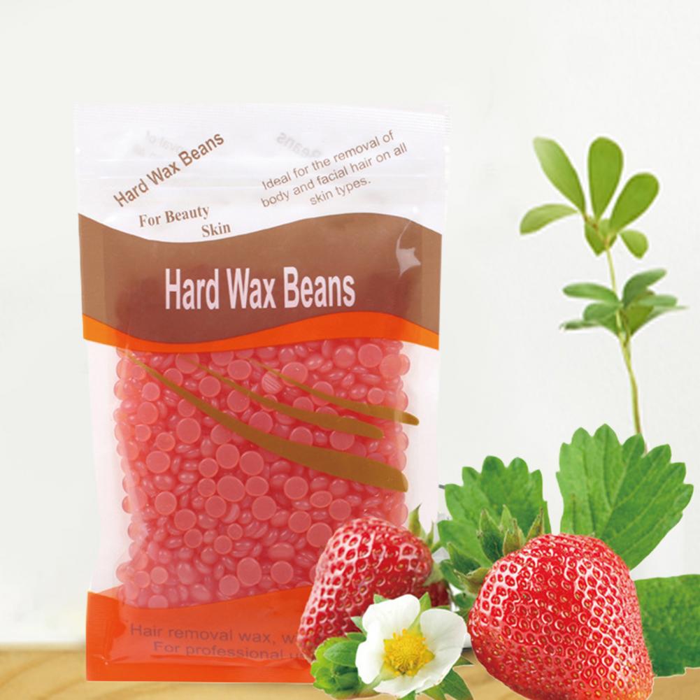 Haricots de cire à effet rapide, 100 g/paquet, sans papier, pour éliminer les poils, herbes, Film dépilatoire unisexe