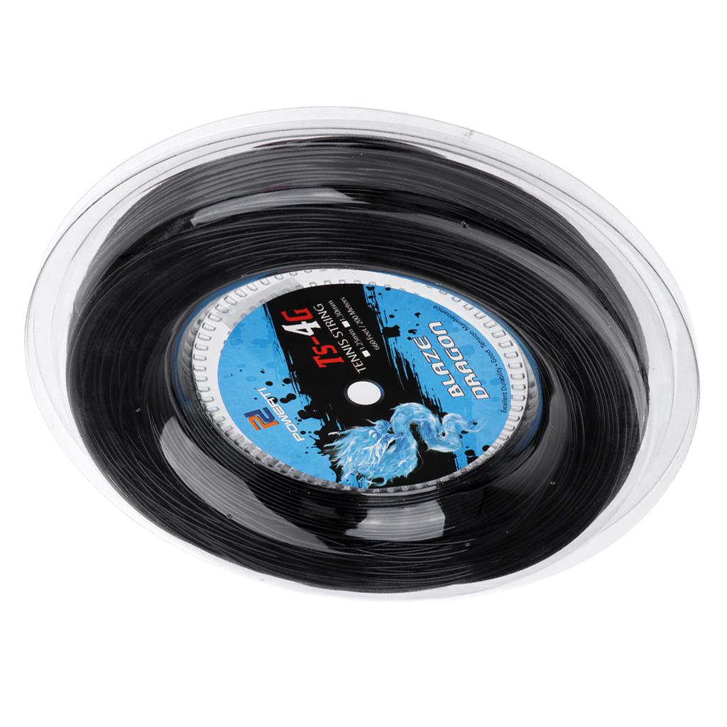 Corda per racchetta da Tennis da Badminton durevole elastica in poliestere POWERTI 200m/656ft