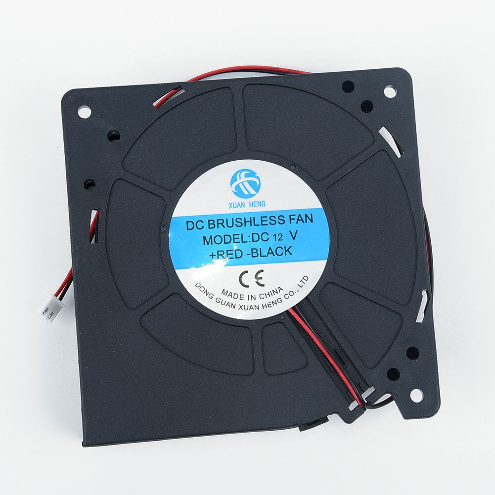 DC Brushless Blower Cooling Fan 12V 120*120*32mm 12032S Big Airflow brushless DC fan Sleeve 30cm Cable 2Pin-XH2.54 Connector