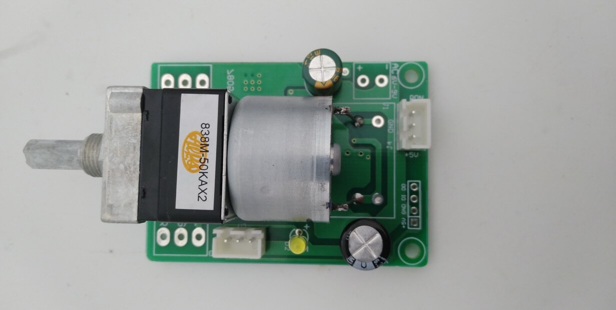 Remote control volume amplifier modified infrared motor potentiometer volume potentiometer