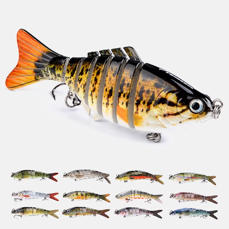 14cm 23g 8 Segment Köder Sinking Wobbler Angeln Lockt Harte Künstliche Gelenk Crankbait Swimbait Für Angelgerät Locken
