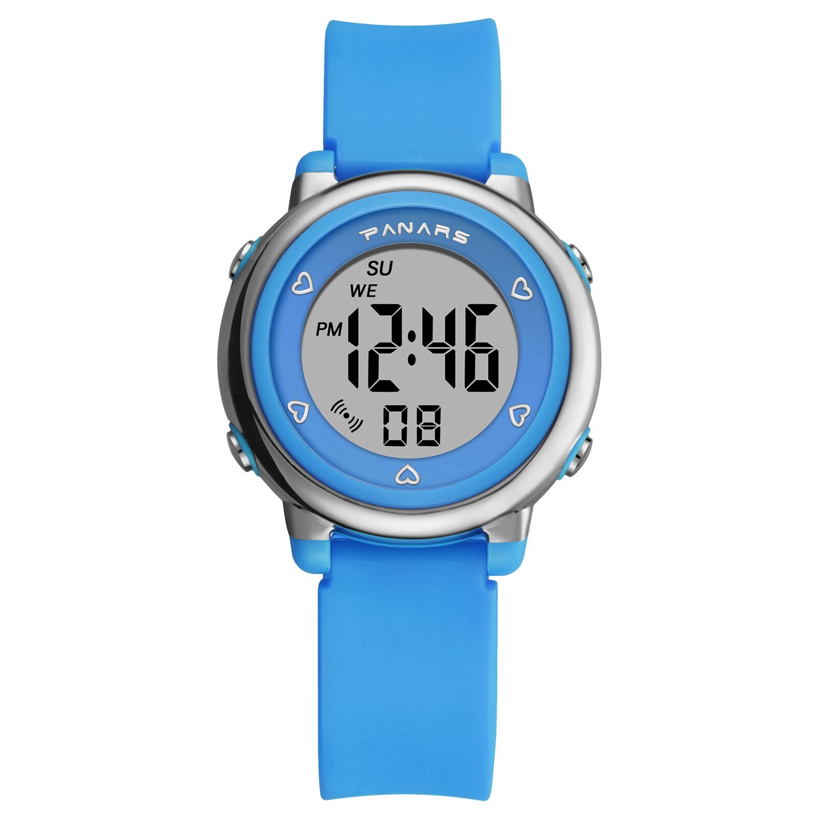 Sport Horloge Led Digitale Multifunctionele Waterdichte Lichtgevende Horloge Kind Digitaal Horloge Montre Électronique