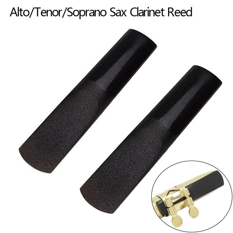 Resin Plastic Sax Saxophone Reed Woodwind Instrument Parts Accessories for Clarinet/Soprano/Alto/Tenor Saxophone