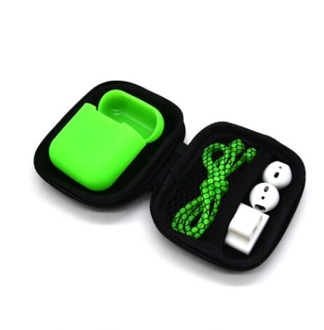 EVA Material Portable Earphone Protective Case Earbuds Hold Storage Carrying Hard Bag Box for Apple AirPod iPhone 7 Earphone