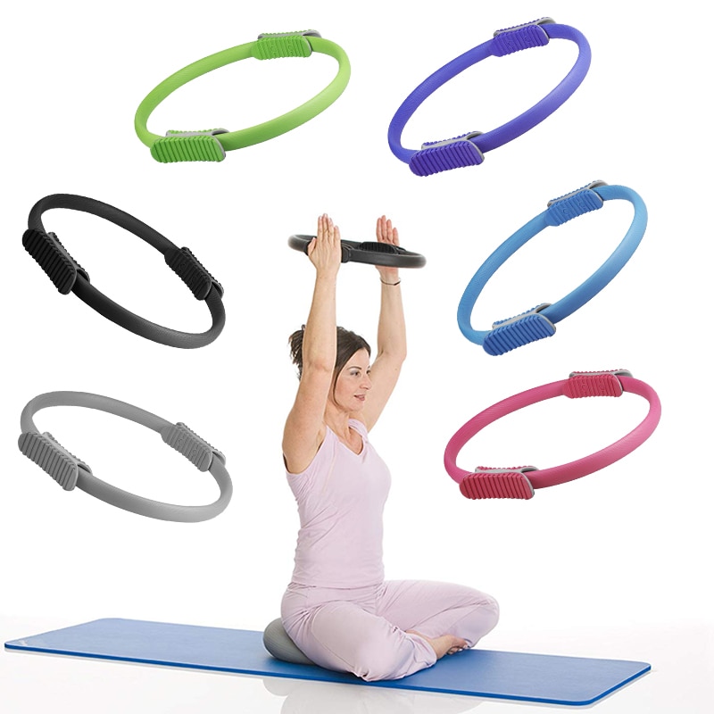 1Pc Bodybuilding Yoga Hoepel Gym Sport Training Pilates Weerstand Cirkel Ring Workout Apparatuur