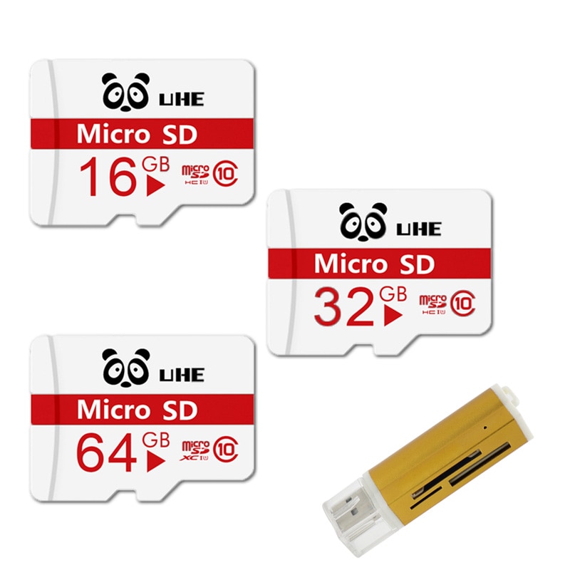 High Speed Memory card 64GB Micro sd 32G 16G Cartao De Memoria SDXC 4GB 8GB Microsd with Card Reader