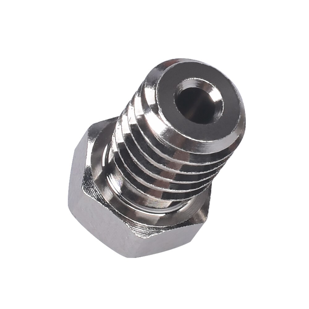 Boquilla DE COBRE chapado V6 de alto rendimiento, piezas duraderas para impresora 3D, rosca M6 de filamento de 1,75 MM para extrusora E3D V6 Hotend Titan BMG