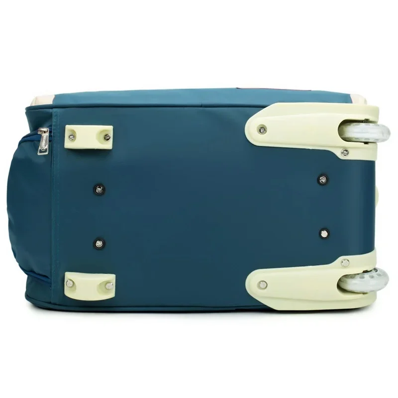Koffer wochenende tasche Wasserdichte Gepäck big bag Roll Gepäck trolley Gepäck Dame Reise koffer mit Rädern tragen auf