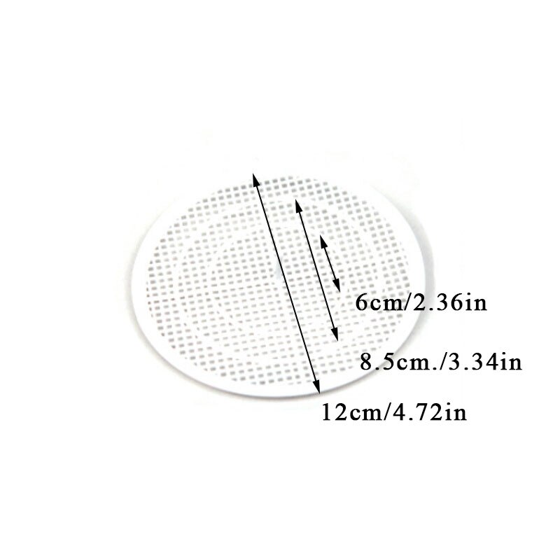 Filter Drain Hair Strainer Trap Basin Stopper Tub Strainer Sink Cover Can be Cut 12cm Hair Catcher Shower Floor Drain Cover Home