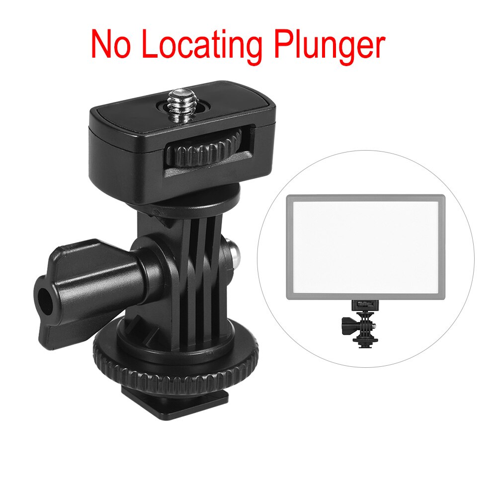 Andoer Einstellbare Kalten Shoe Mount Adapter mit 1/4 "Schraube für Viltrox DC-90 DC-70 DC-50 Monitor L132T L116T LED video Licht: Universal