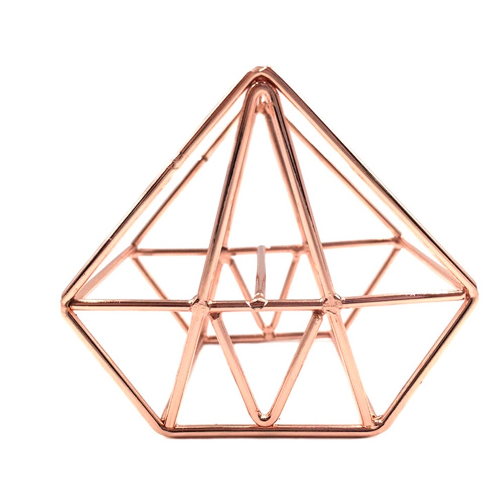 Hit diamantvormige metalen beugel make-up puff rek cosmetische houder blender display standaard legering droogkracht make-up spons gereedschap: B