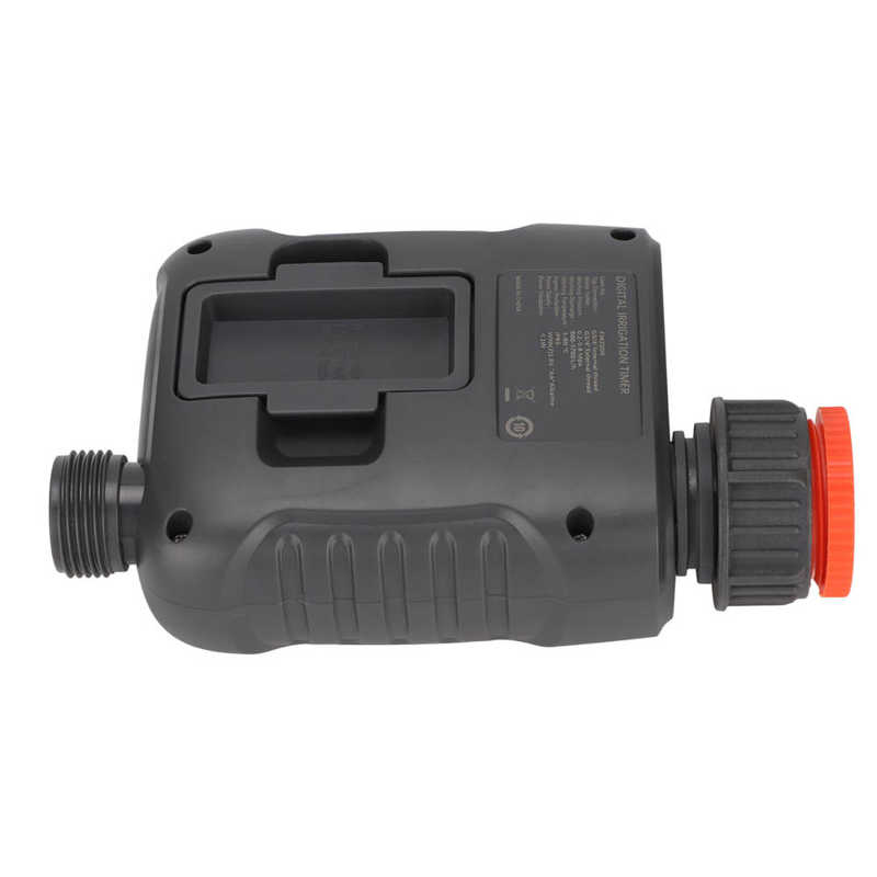 Digital Irrigation Controller IP65 Waterproof 4 Programs Electronic Watering Timer G3/4 with Adapter for Balconies
