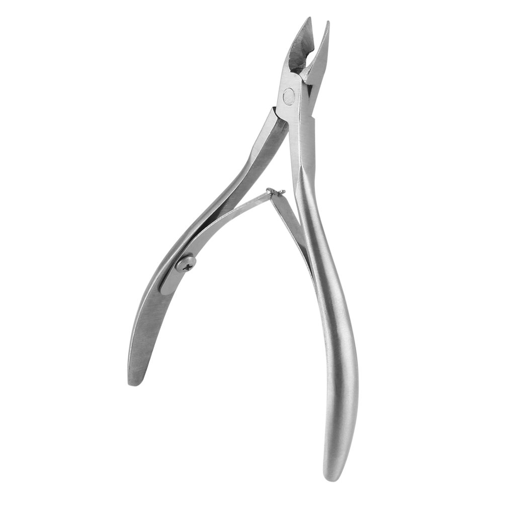 Professionele Rvs Cuticle Nipper Cutter Nail Art Clipper Schaar Manicure Tool Voor Trimmen Dode Huid