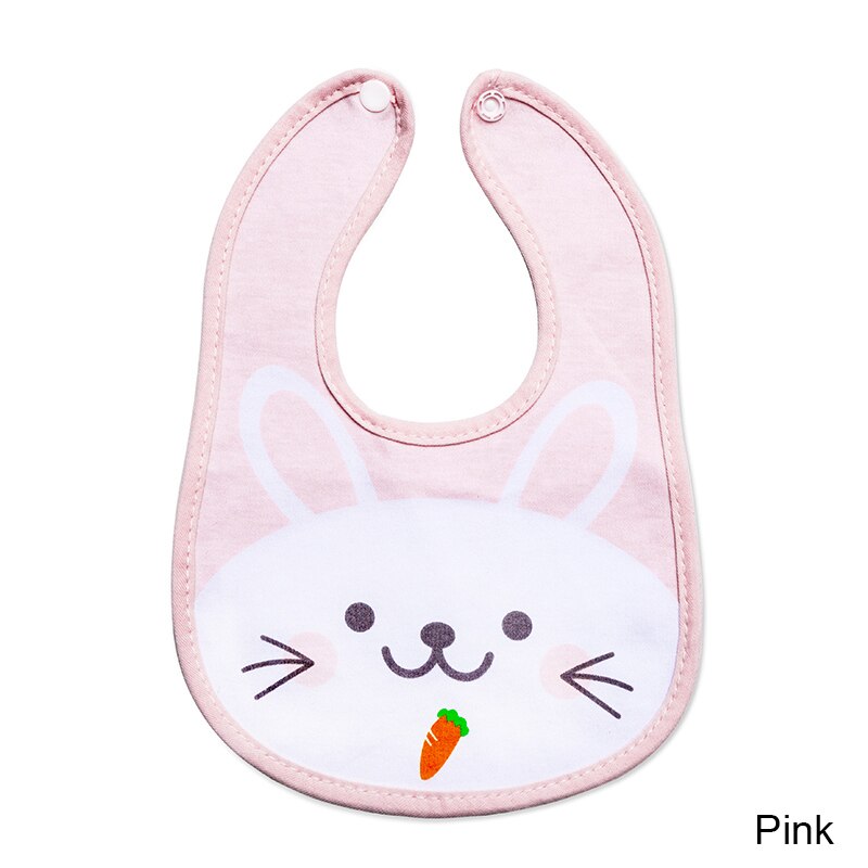 MOLIXINYU Baby Lätzchen Nette Karikatur-aufbringen Kleinkind Baby Wasserdicht Speichel Handtuch Baumwolle passen 0-3 Y Baby Bandana Lätzchen: Rosa