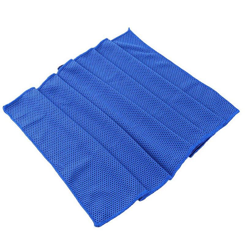 Microfiber Sport Handdoek Snelle Koeling Ice Gezicht Handdoek Sneldrogende Strand Handdoeken Zomer Blijvende Instant Chill Handdoeken Voor Fitness: Navy Blue