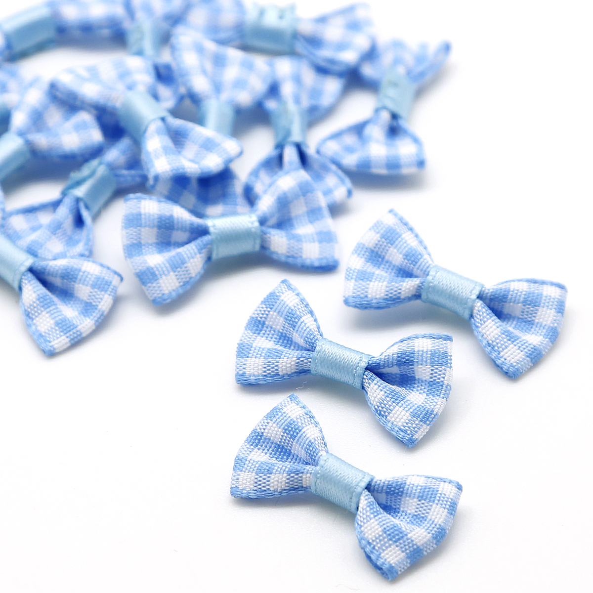 3X1.5cm mini kolorowe pled łuk satynowa wstążka kokardka dla DIY dziewczyna spinki i odzieży zdobienie rzemiosło akcesoria