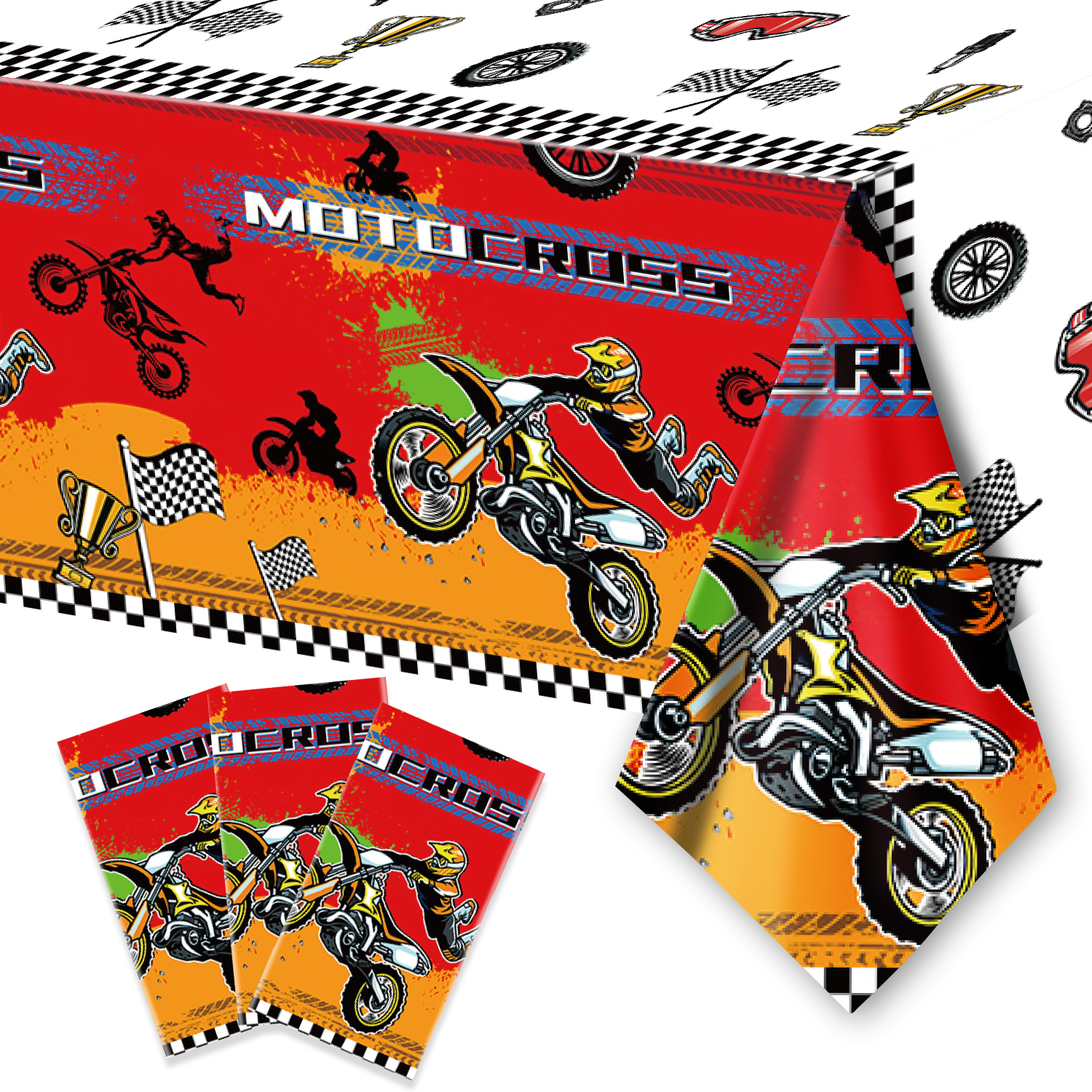 Decoración de de cumpleaños de Motocross, adornos para magdalenas, pancarta de motocicleta, decoración de pastel para suministros de de cumpleaños para hombre o niño: Gris claro