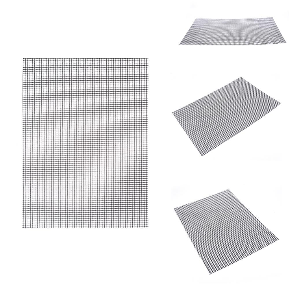 10 Uds., esteras antiadherentes para barbacoa, estera antiadherente para barbacoa con resistencia al calor 30x40x0,2 cm para actividades al aire libre