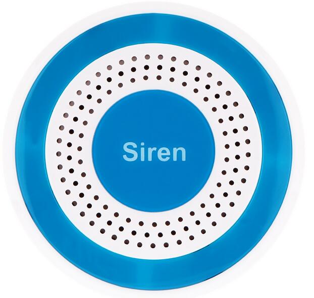 original DZX Wireless Strobe Siren Alarm 433Mhz Siren Control Standalone Flash Strobe Siren for GSM Home Security Alarm System