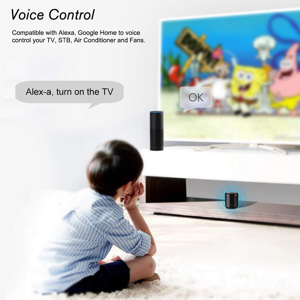 Controlador Broadlink Original RM Mini 3 + WiFi + IR Aplicación de hogar inteligente Control remoto para Alexa de Google