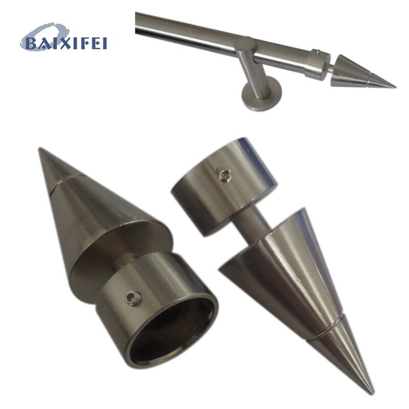Tête décorative pour tringle à rideau d25 mm, Kegel de pare-brise, accessoires de finition pour décoration de fenêtre