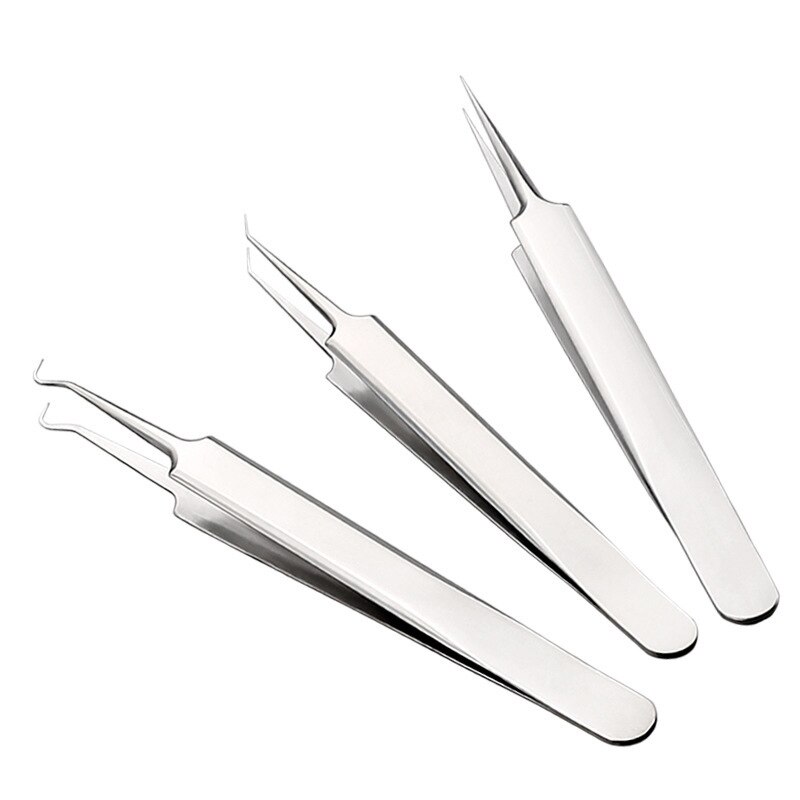 1pc roestvrijstalen hulpmiddelen voor het verwijderen van mee-eters, mee-eters en puistjes.