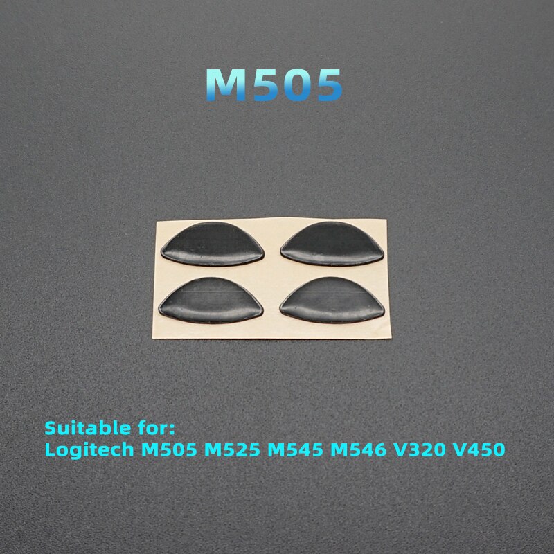 Patins à souris Logitech G3 G90 G100 G100S M505 M525 M545 M546 V320 V450 M705, 0.6MM, 1 pièce, 3M: M505 M525 M545 M546