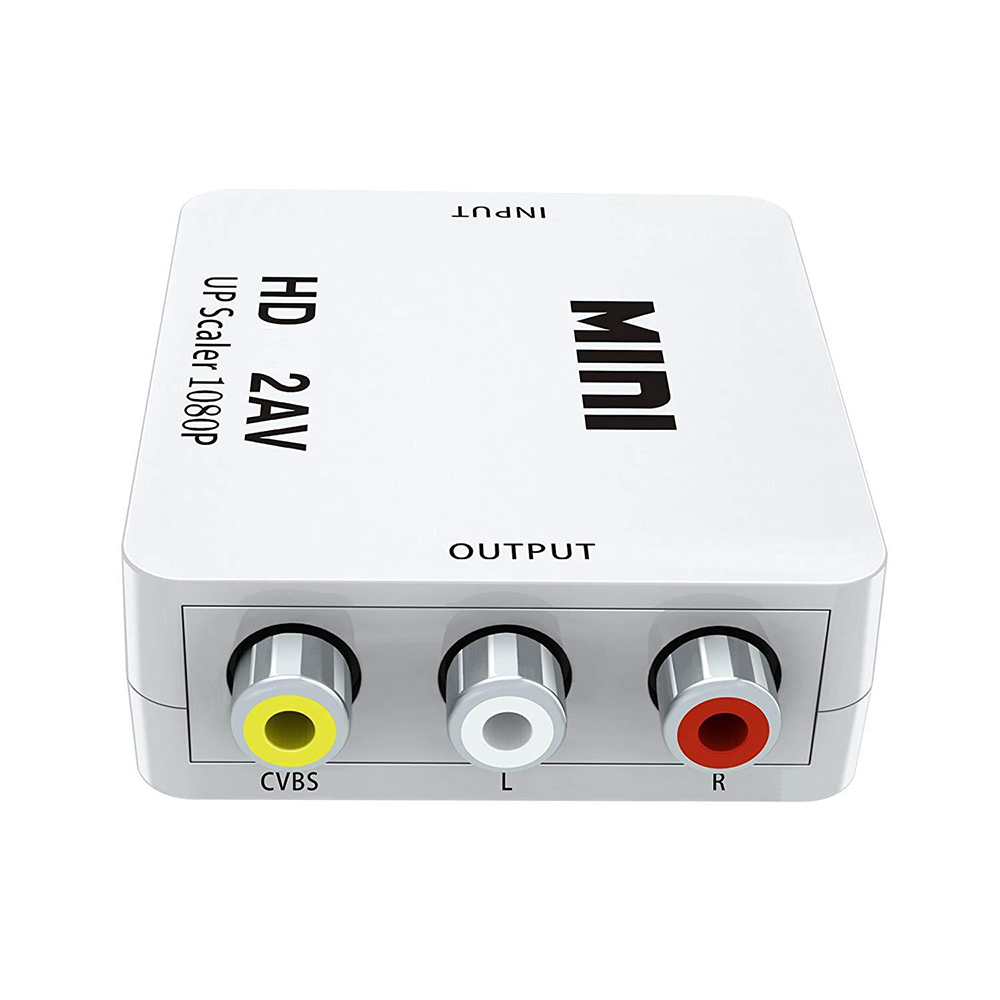 Hdmi Naar Rca Converter 1080P Hdmi Naar Av Converter Hdmi Adapter Video Composiet Converter Hdmi Switch Ondersteuning Ntsc Pal Hdmi2av