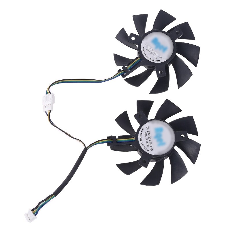 75MM RX570 GT710 730 GPU Cooler Cooling Fan For MAXSUN RX 570 Graphics Card fan 090F