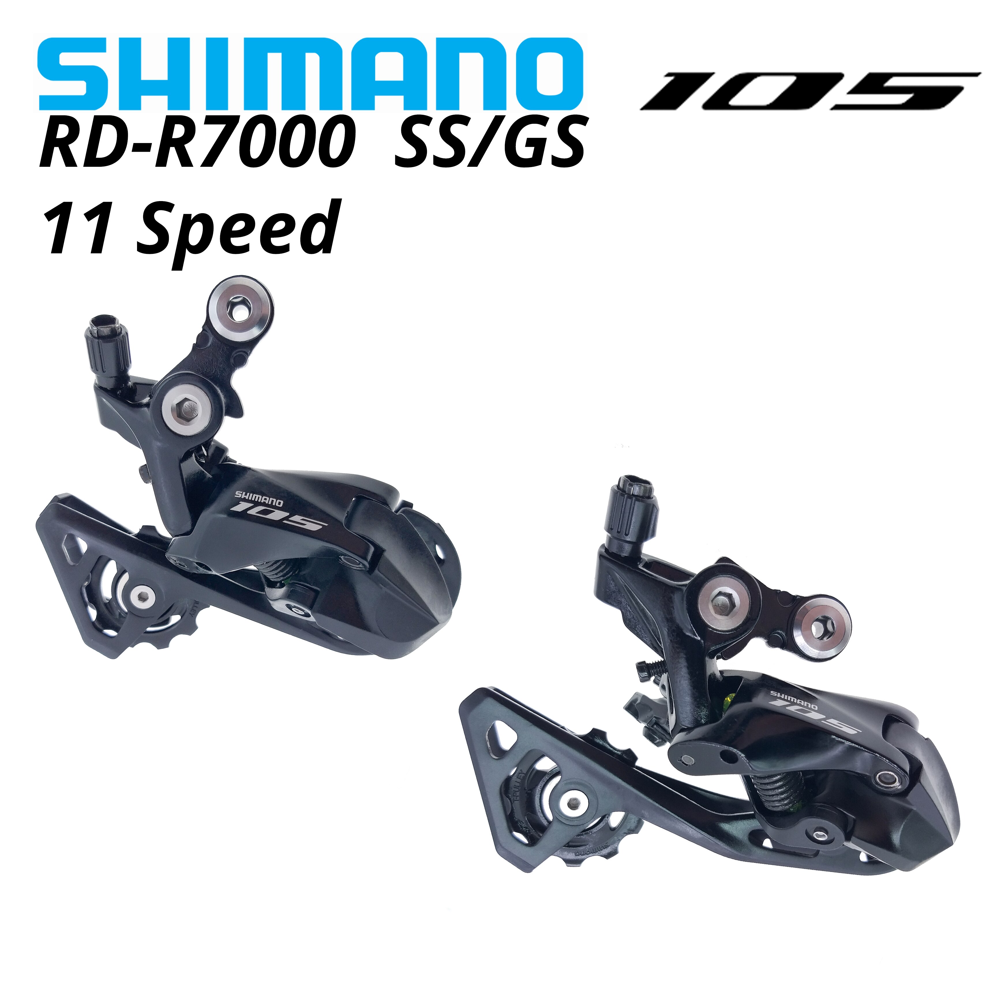 Shimano Claris R2000 SORA R3000 Tiagra 4700 105 R7000 SS GS desviador trasero de jaula media corta para bicicleta de carretera 8/9/10/11 velocidades