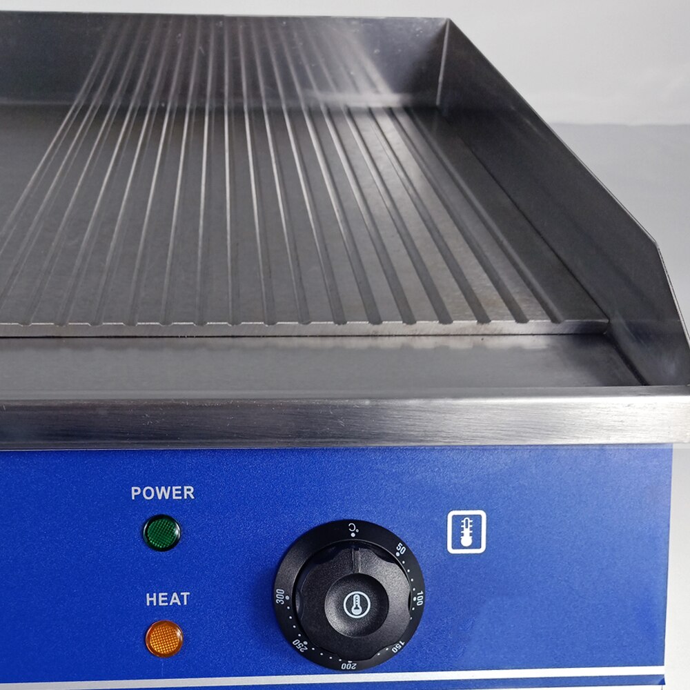 Commercial Home Electric Grill With Temperature Control Stainless Steel Griddle Flat Plate