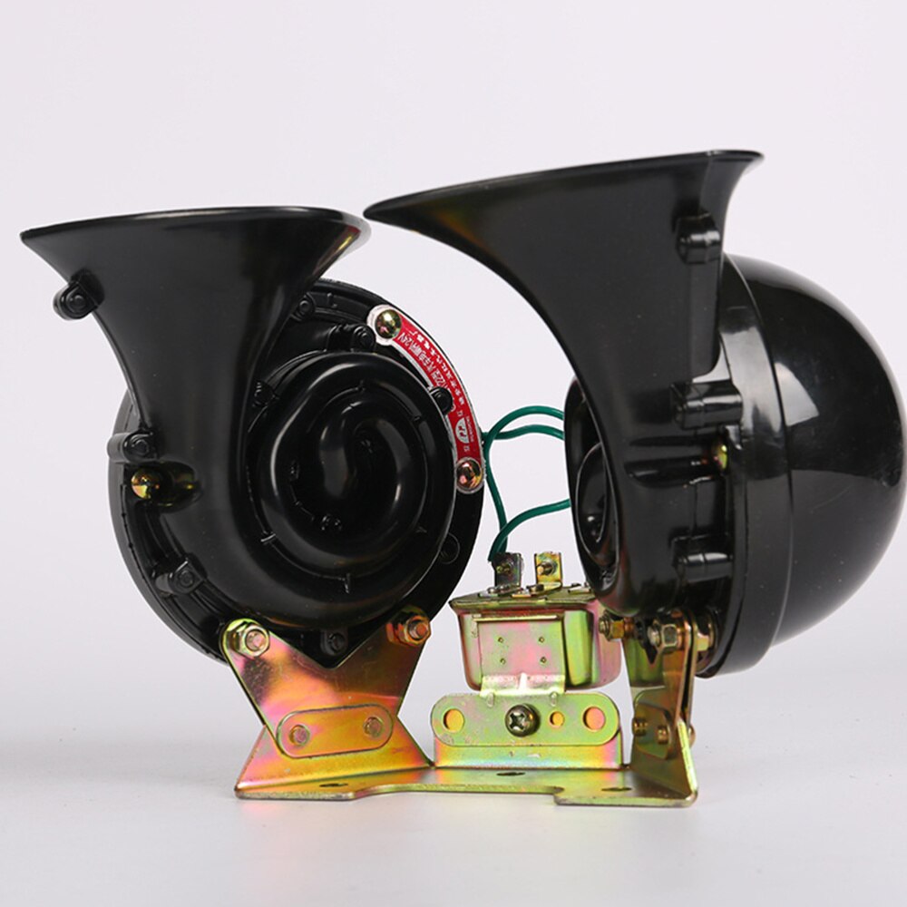Car Horn 12v Replacement High Tone Low Tone Horn Snail Horn Vehicle Accessories