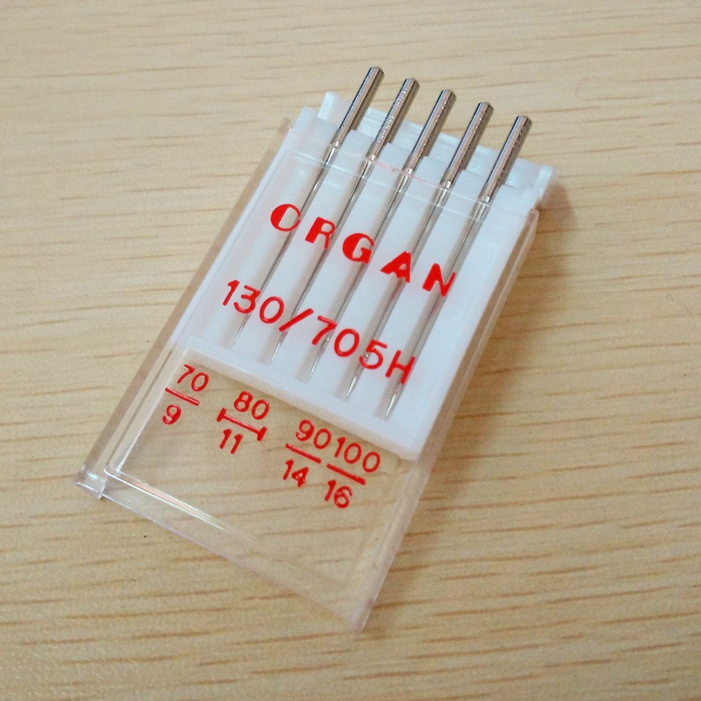 Sewing Needles Organ Needles 130/705H Top Machine Needles UNIVERSAL Needles For General Fabrics (1PACK =5PCS)