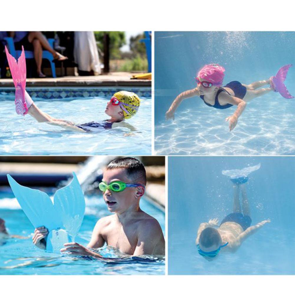 Cute Kid Kinderen Zwemmen Fin Duiken Voet Flippers Water Sport Training Schoenen Voeten Staart Water Sport Zwemmen Vinnen