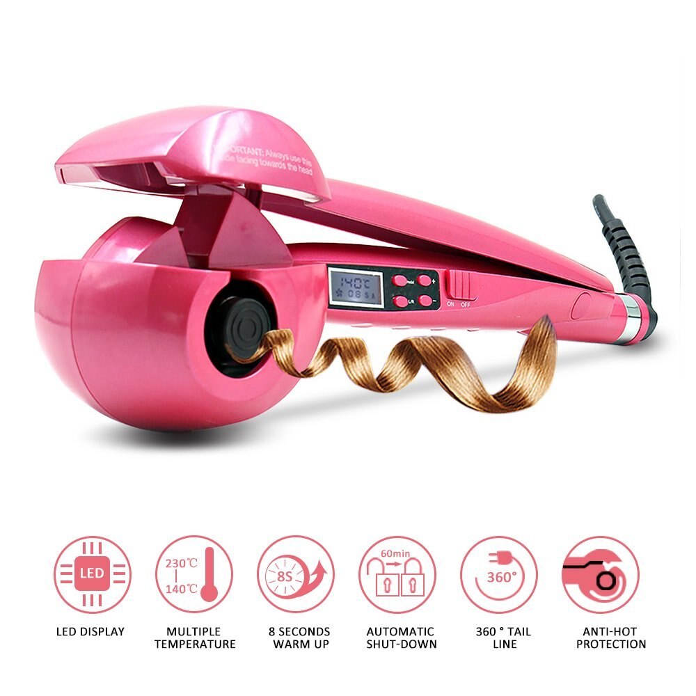 bigoudi magique rouleau de cheveux chauffage en céramique vague cheveux Curl automatique fer à friser soins capillaires outils de coiffure
